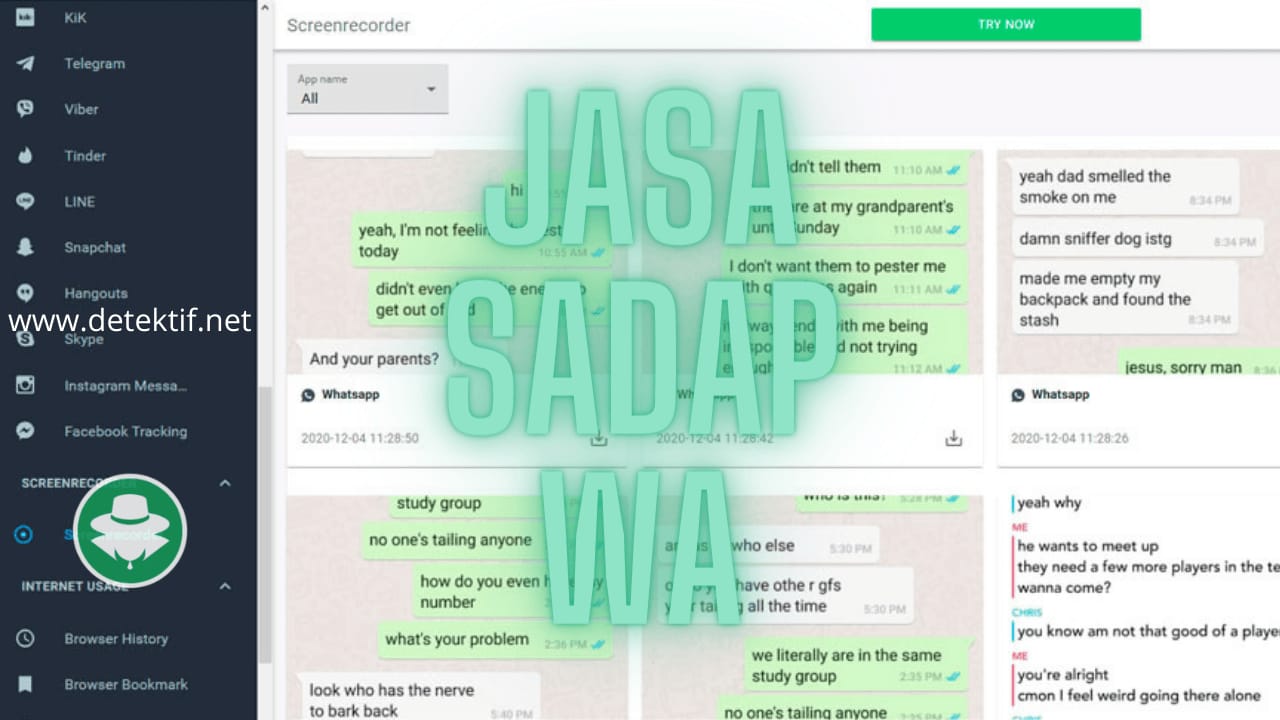 Jasa Sadap HP untuk Android & iOS